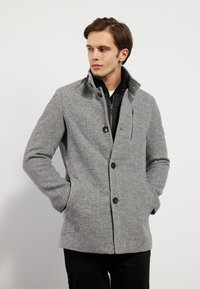 Pier One - Classic coat - mottled grey Thumbnail Image 1