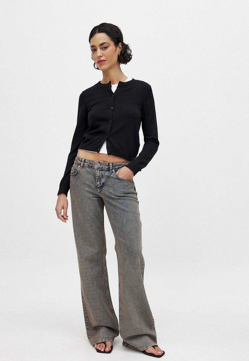 NA-KD Strickjacke black/schwarz