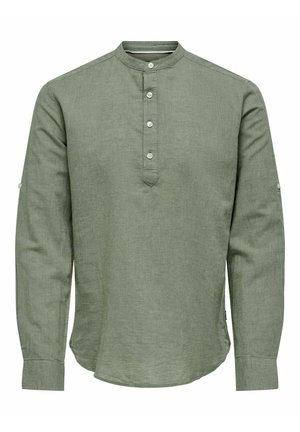 ONSCAIDEN HALF PLACKET - Polo - swamp