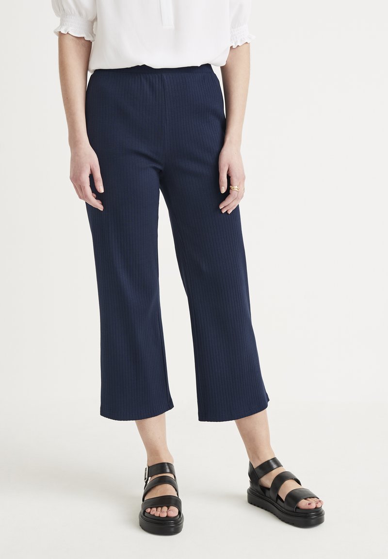 Cellbes CULOTTES Broek navy/gemêleerd donkerblauw Zalando.be