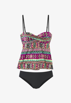 Buffalo, SET - Bikini - pink bedruckt
