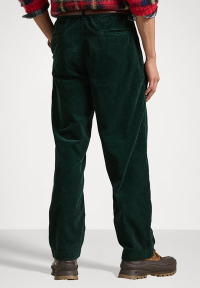 Polo Ralph Lauren POLO PREPSTER CORDUROY EASY TROUSER - Trousers - moss agate