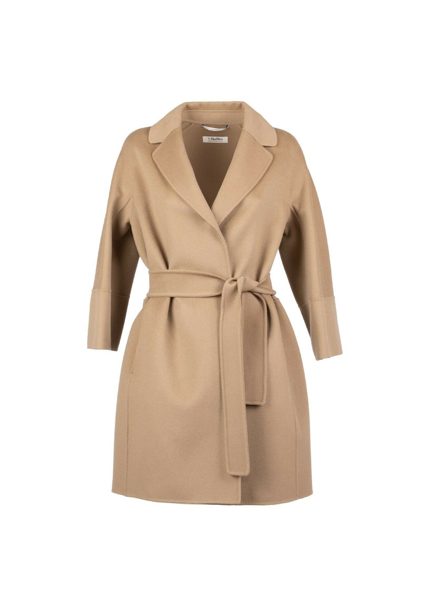 S Max Mara IN PURA ARONA Cappotto corto camel/cammello