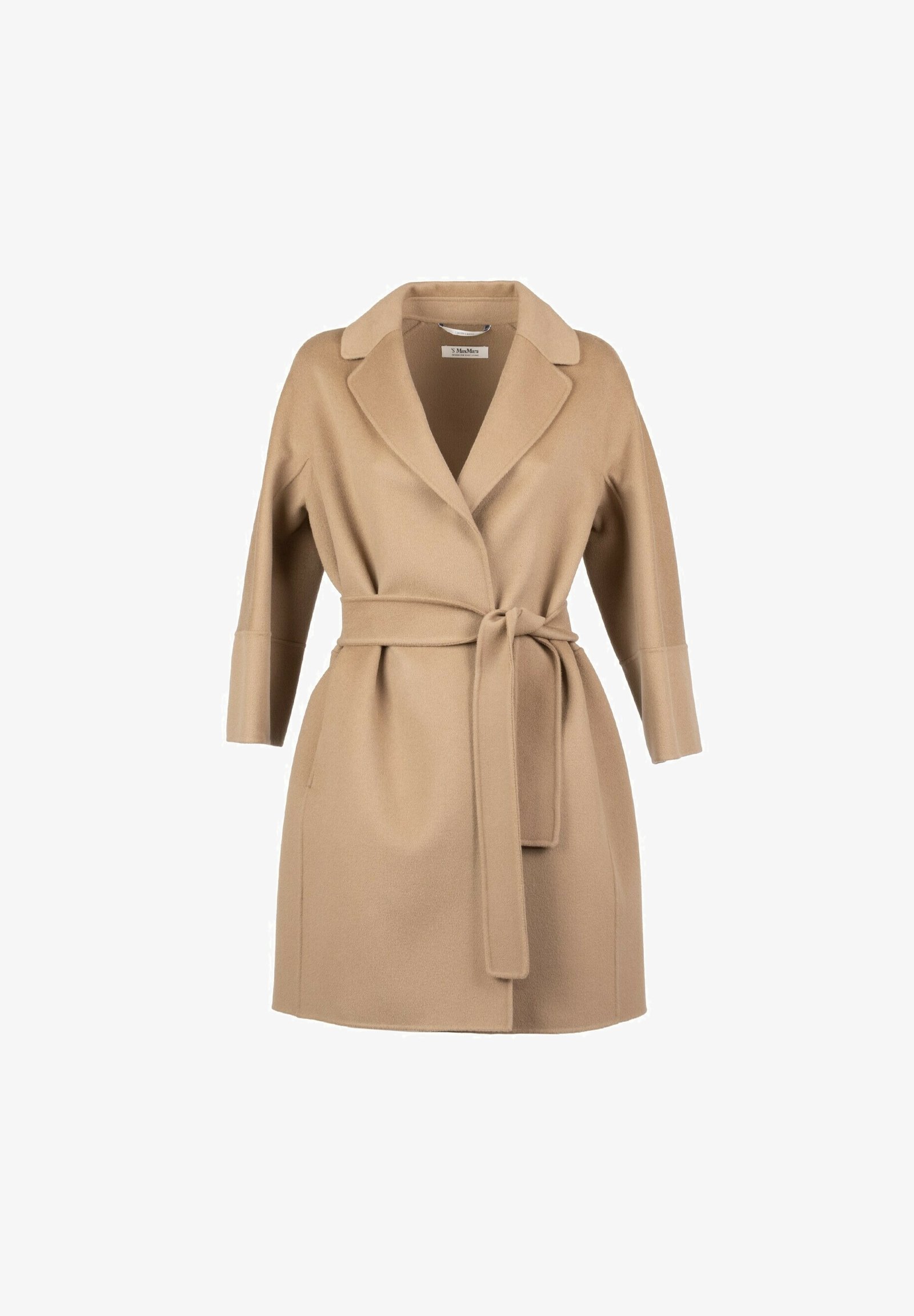 S Max Mara IN PURA ARONA Cappotto corto camel/cammello