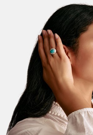 THOMAS SABO, Ring - silberfarben-coloured weiß türkis