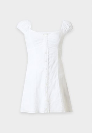 Hollister Co., CAP SLEEVE MINI DRESS - Φόρεμα ημέρας - white
