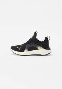 Puma SOFTRIDE ENZO Training shoe black/warm white/gold/black