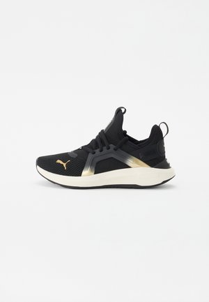 SOFTRIDE ENZO 5  - Training shoe - black/warm white/gold