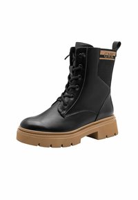 Marco Tozzi Bottines à plateau - black nature