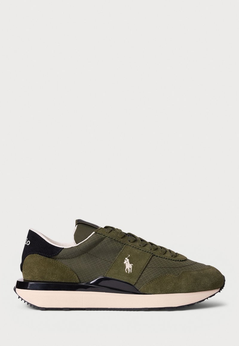 Polo Ralph Lauren - TRAIN 89 SUEDE & OXFORD SNEAKER UNISEX - Tossud - tonal olive, Suurenda