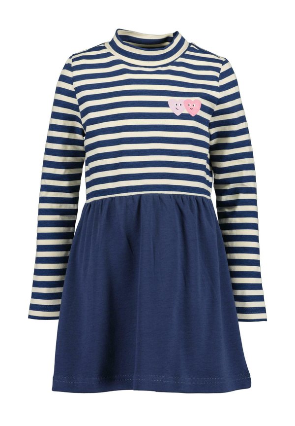 CROISSANT - Jerseykleid - jeansblau