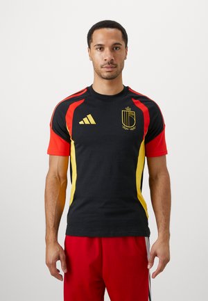BELGIUM RBFA TEE - Ένδυση εθνικής ομάδας - black