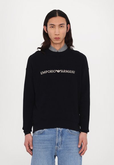 Emporio Armani Pullover - blu navy