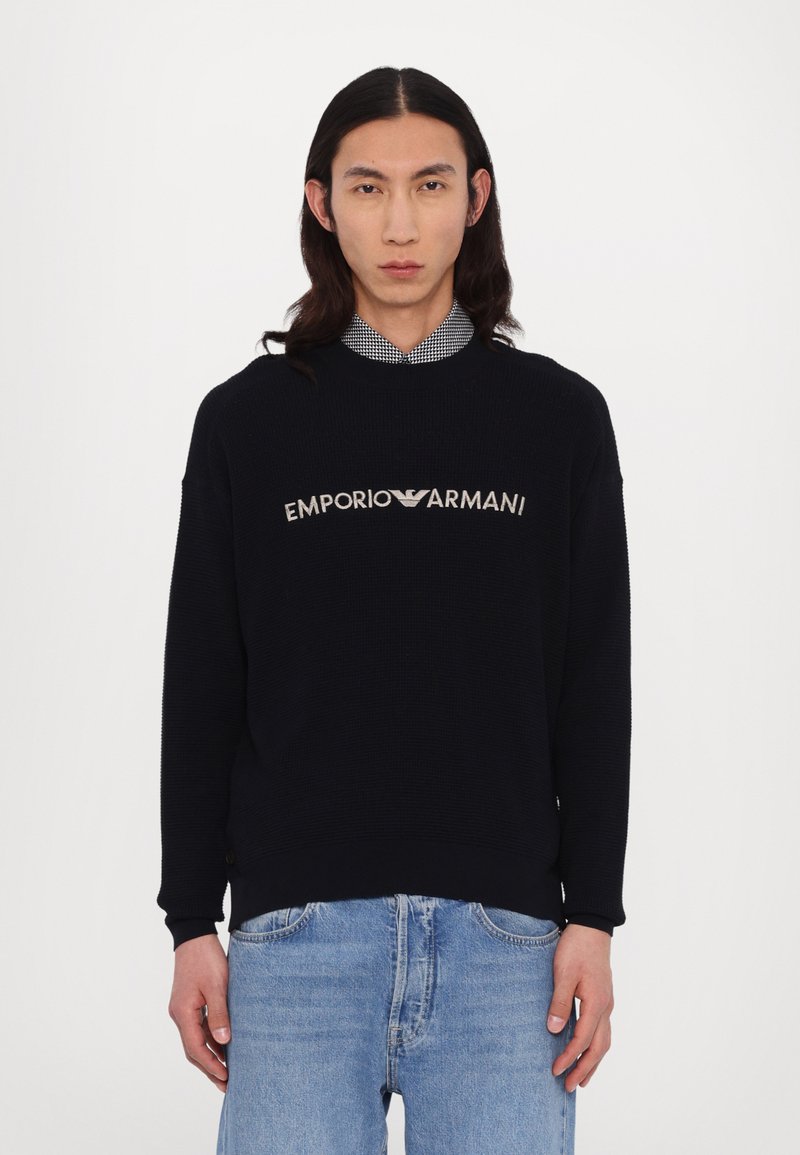 Emporio Armani Pullover - blu navy