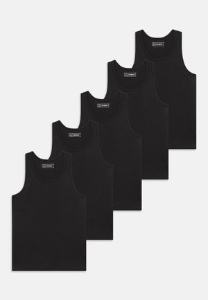 VESTS 5 PACK UNISEX  - Alussärk - black