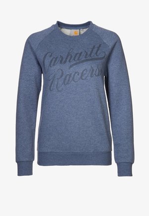 Carhartt WIP, Sweatshirt - mottled light blue