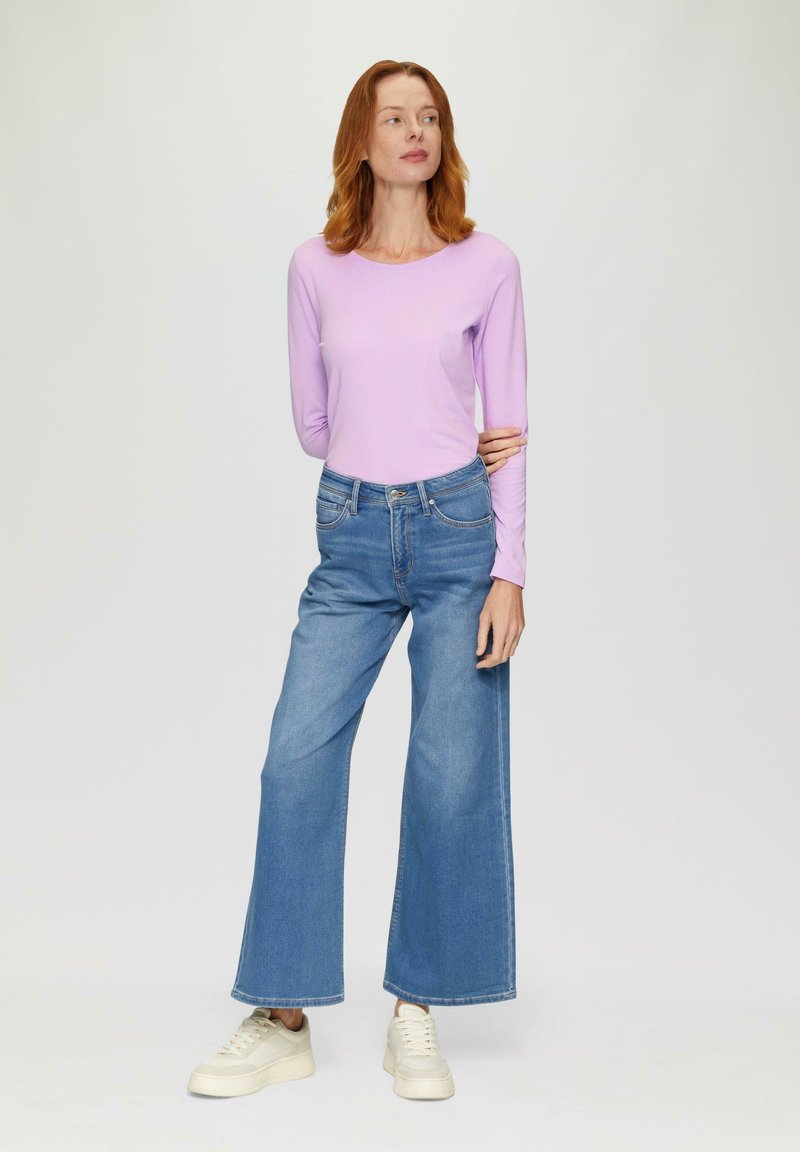 s.Oliver Langarmshirt - lavendel