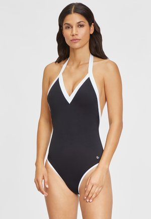 Maillot de bain - schwarz-weiß