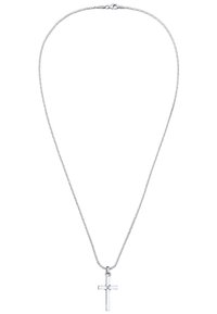 BASIC CROSS - Kaulakoru - silberfarben