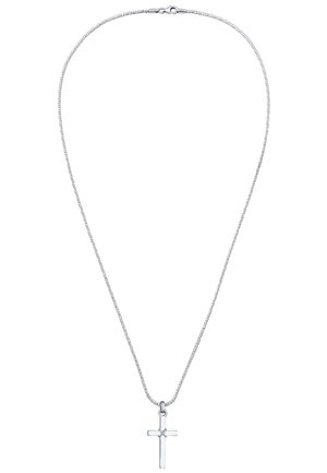BASIC CROSS - Halskette - silberfarben