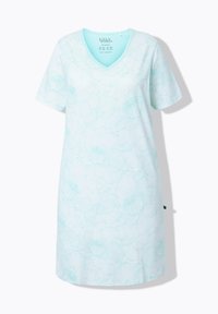 Ulla Popken 2 PACK SLEEP - Camicia da notte - light mint green