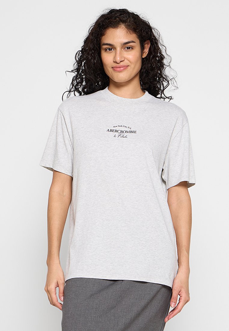 Abercrombie & Fitch T-shirt basic lichtgrijs