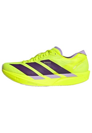 ADIZERO TAKUMI SEN 11 - Katujuoksukengät - solar yellow   aurora plum   powder plum
