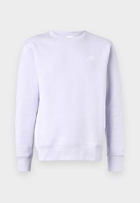 CLUB CREW - Felpa - amethyst tint/white