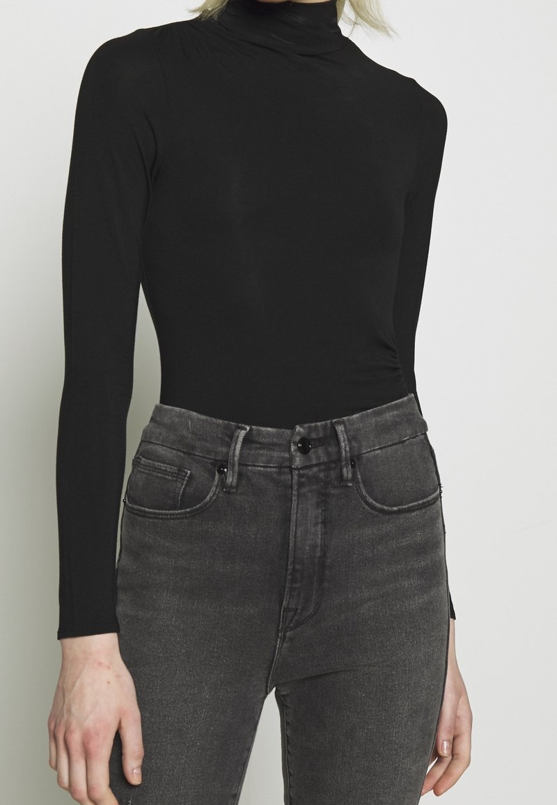 Good American Long sleeved top - black