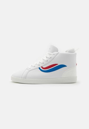 HELÀ MID UNISEX - Vysoké tenisky - white/red/blue