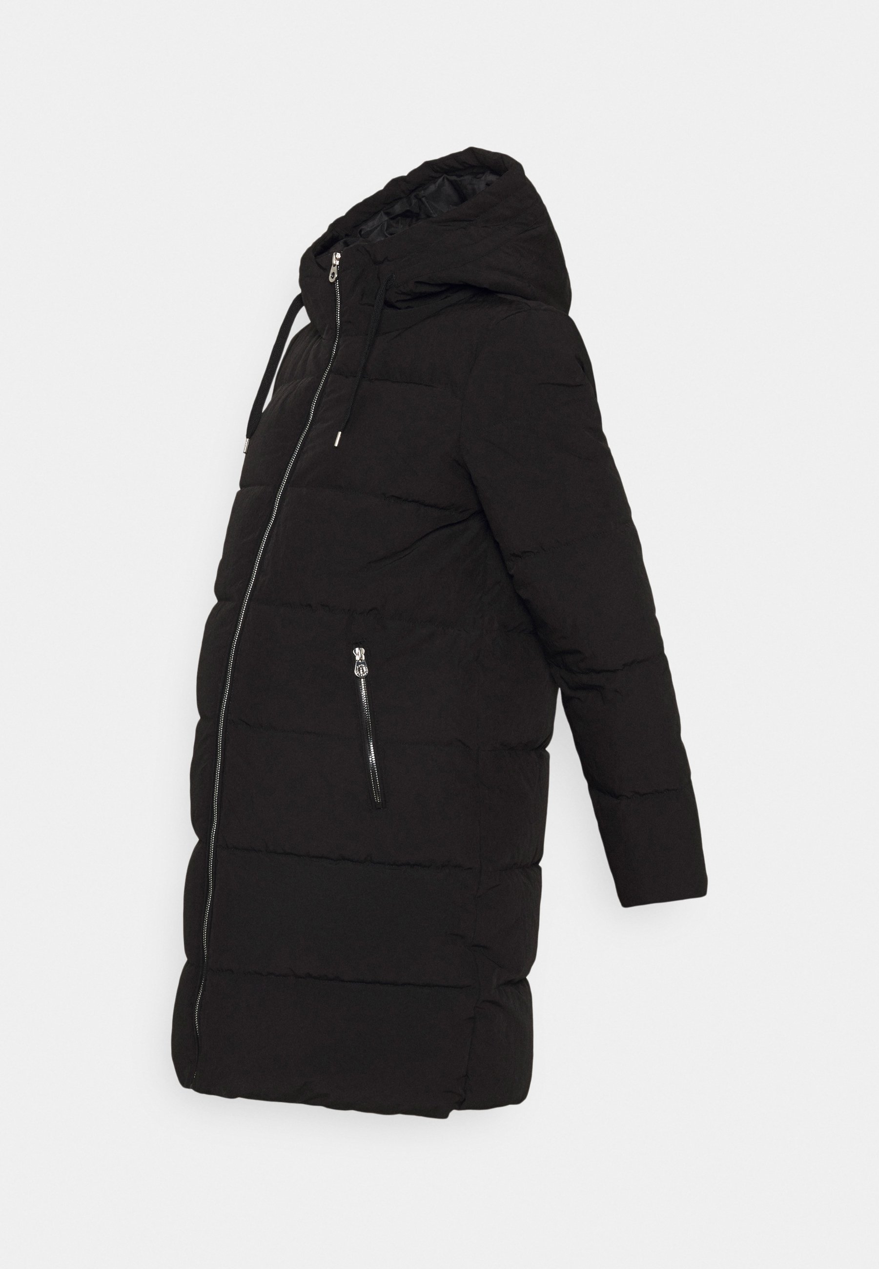 ONLY MATERNITY OLMDOLLY LONG PUFFER COAT - Abrigo de invierno - black/negro  - Zalando.es