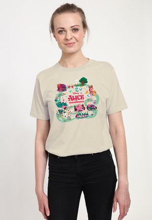 DISNEY MAPS - Camiseta estampada - natural