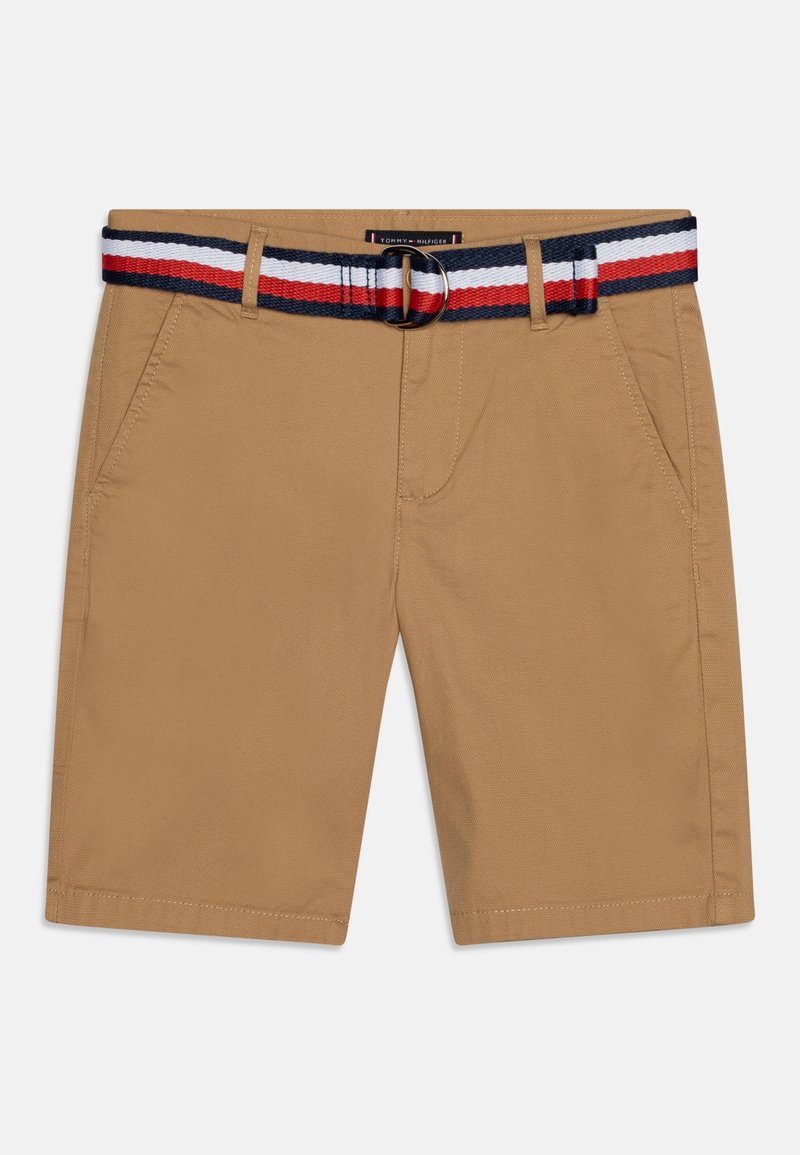 Tommy Hilfiger BELTED - Šortky - classic khaki