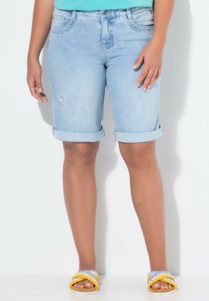 LAURASØN Denimshorts - bleached denim
