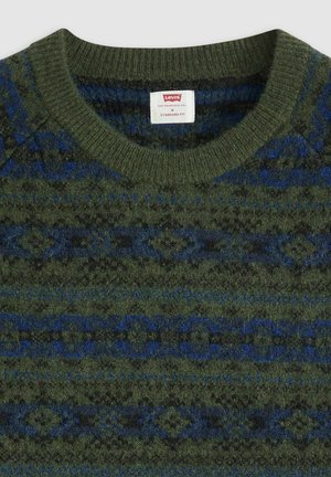 Levi's® Striktrøje - ewan fairisle duffel