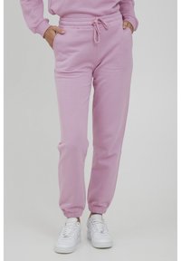 b.young - BYSAMMIA JOGGING PANTS - Verryttelyhousut - mauve mist Pienoiskuva 1