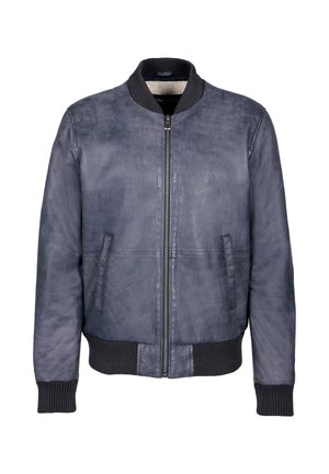 Freaky Nation JANNIK - Giacca di pelle - retro blue