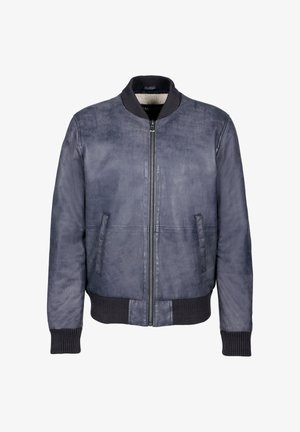 Freaky Nation JANNIK - Chaqueta de cuero - retro blue