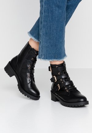Stivaletti texani / biker - black