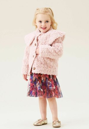 Angel & Rocket, REGULAR FIT - CECILE FAUX FUR CAPE COLLAR COAT - Übergangsjacke - pink