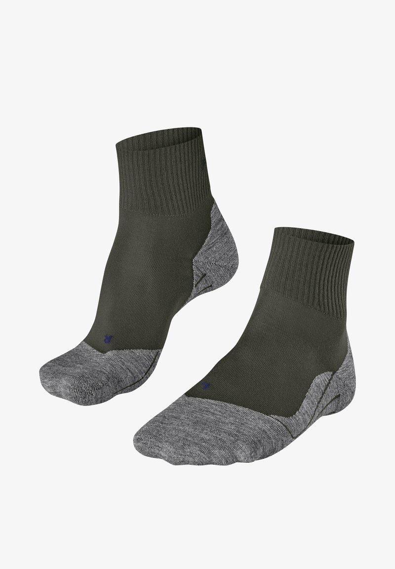 FALKE TK5 Cool Short Trekking light cushioning - Calze sportive - khaki