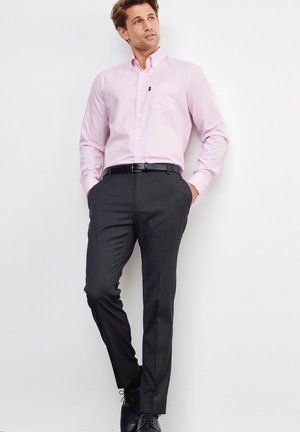 MOTION FLEX WAISTBAND - Suit trousers - charcoal grey