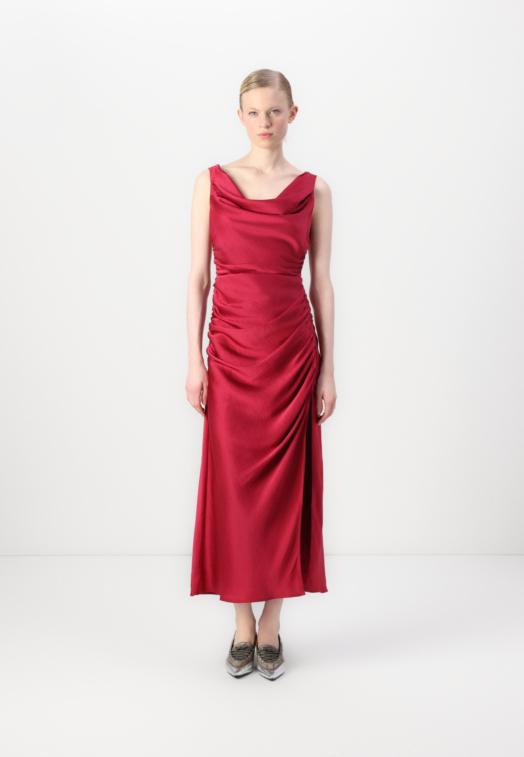 abercrombie and fitch formal dresses Dusty Blue Strapless Prom Dresses Jacquard Satin Formal Gown FD3239 –  Viniodress