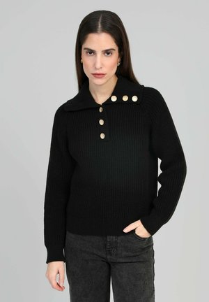 VENISE - Pullover - noir