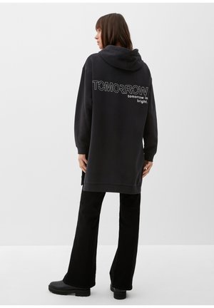 s.Oliver MIT RÜCKENPRINT - Bluza z kapturem