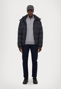 Polo Ralph Lauren LONG SLEEVED PULLOVER - Pulóver - grey combo