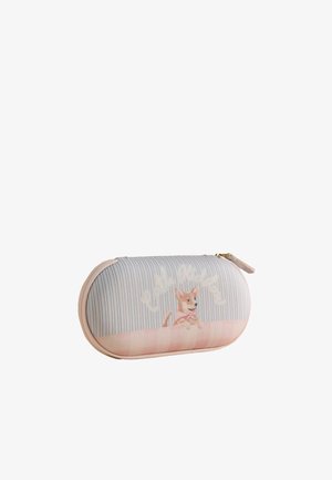 Cath Kidston, GLASSES CASE - Brilletilbehør - blue stripe corgi print
