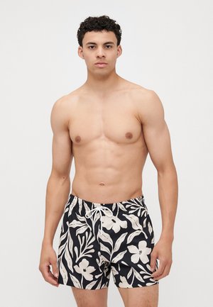 PULL ON CORE MATCHBACK - Short de bain - black/white