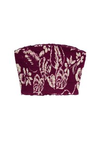 Marks & Spencer SHIRRED BANDEAU - Blouse - purple mix