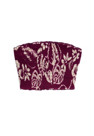 Marks & Spencer SHIRRED BANDEAU - Camicetta - purple mix